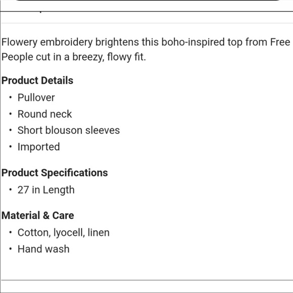 Free People Edie Tee - Sweet Raisin - Picture 7 of 8